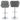 Berrington Upholstered Adjustable Bar Stool Black
