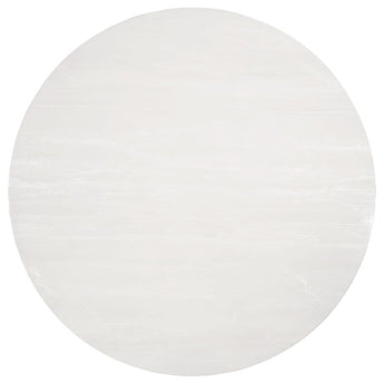 Gwynn Round 51-inch Marble Stainless Steel Dining Table Gold