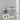 Risley 2-door Circular LED Home Bar Cabinet White High Gloss