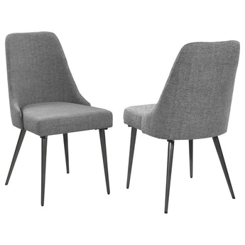 Alan Fabric Upholstered Dining Side Chair Grey