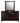 Phoenix Square Dresser Mirror Deep Cappuccino - MartincFurniture