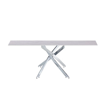 Elegante Consola VINE Diseño Moderno Mesa Entrada Pasillo Robusta