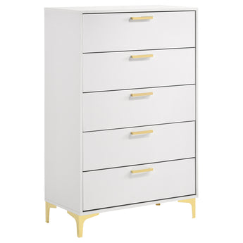 Kendall 5-Drawer Chest White