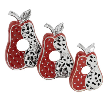 3pc Pear Set Kitchen Decor