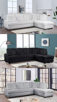 Lisbon White Sectional