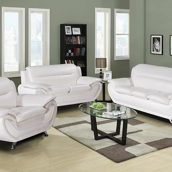 New York White Living Set