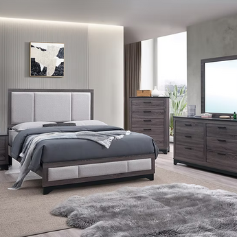 Lucy Gray Bedroom Set