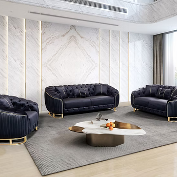 Paris Black Living Set