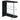 Adolfo 3-Tier Bar Table Glossy Black And Clear