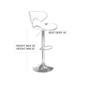 Elegante Taburete Alto de Bar Negro: Comodidad Moderna para Tu Espacio