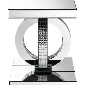 Breena Square End Table Mirror