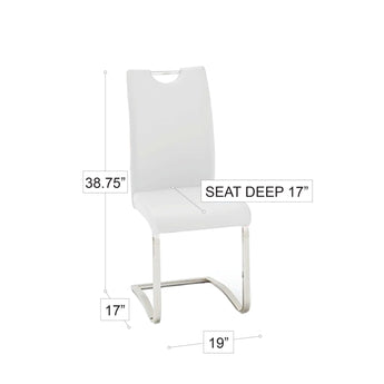 Andes Dining Chair White