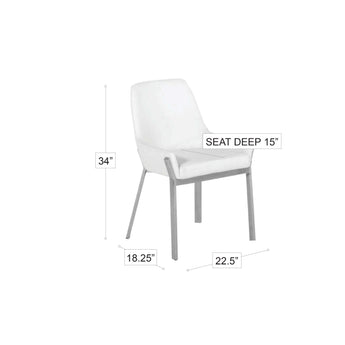 Axel Dining Chair White