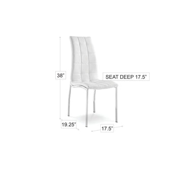 Erika Silla de Comedor Negra: Elegancia Moderna, Confort Duradero para Tu Hogar