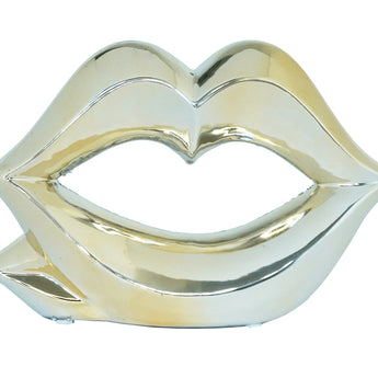 Diamond Lips Tabletop Sculpture