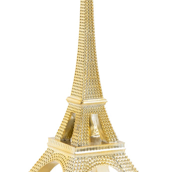 Gold Eiffel Tower Decor Sculpture