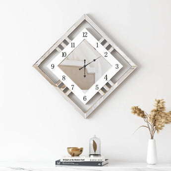 Glass Wall Clock