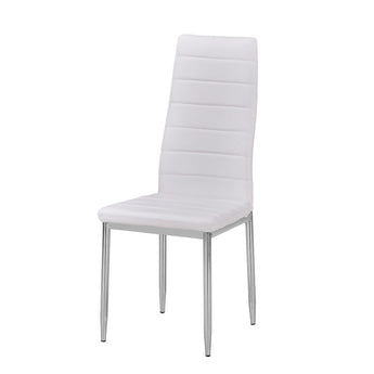 Silla de Comedor Romeo Blanca Moderna Diseño Nórdico Elegante Confortable Resistente