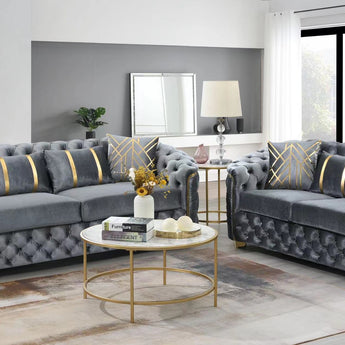 QUEEN GREY LIVING ROOM - L852