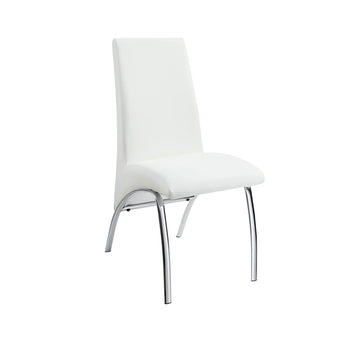 Silla de Comedor Milán Blanca Moderna y Cómoda para el Hogar Elegante