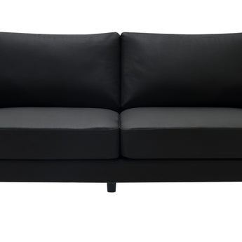 Elegante Juego de Sofá NORUEGA Negro Moderno, Diseño Minimalista para Sala