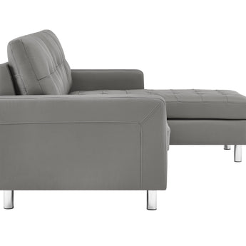 Seccional VESADA Gris Modular Ultra Cómodo Sofá de Sala Moderno y Elegante