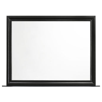 Miranda Rectangular Dresser Mirror Black - MartincFurniture