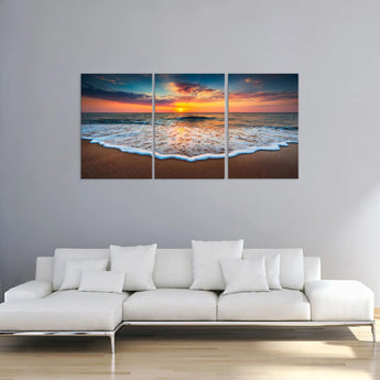 Ocean Views Glass Wall Art