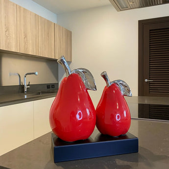 Pear Sculpture Kitchen Decor