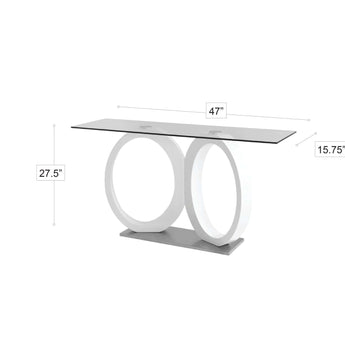 Mesa Consola Andes Moderna: Diseño Elegante para Tu Entrada y Sala