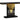 Black & Gold Mirror Console Table