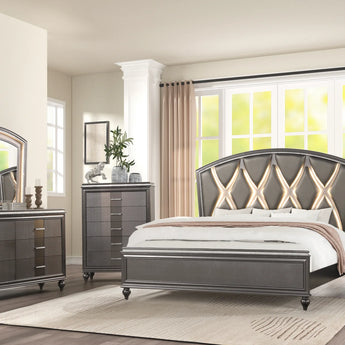 SALLY COPPER BEDROOM SET - B525