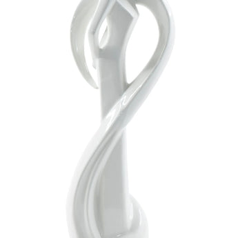 Standing Couple White Sculpture