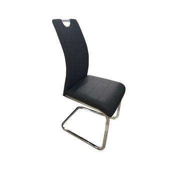 Silla de Comedor Philly Negra: Diseño Moderno, Confort, Elegancia y Durabilidad