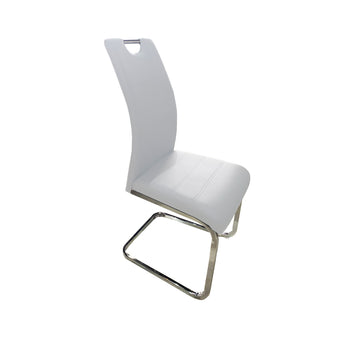 Silla Comedor Philly Blanca Moderna - Estilo Escandinavo Confortable y Chic