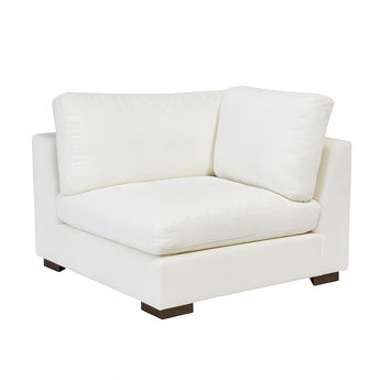 Sillón Esquinero Modular NEO Beige Lino, Confort Superior, Esponja Alta Densidad, Plumas
